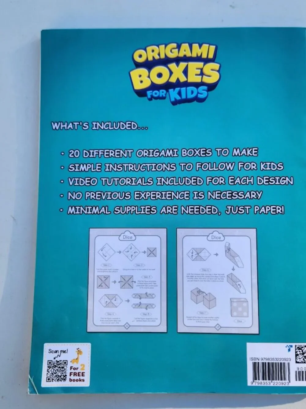 Origami Boxes For Kids Papercrafts Book Craft Paperback Book How To Make Boxes U